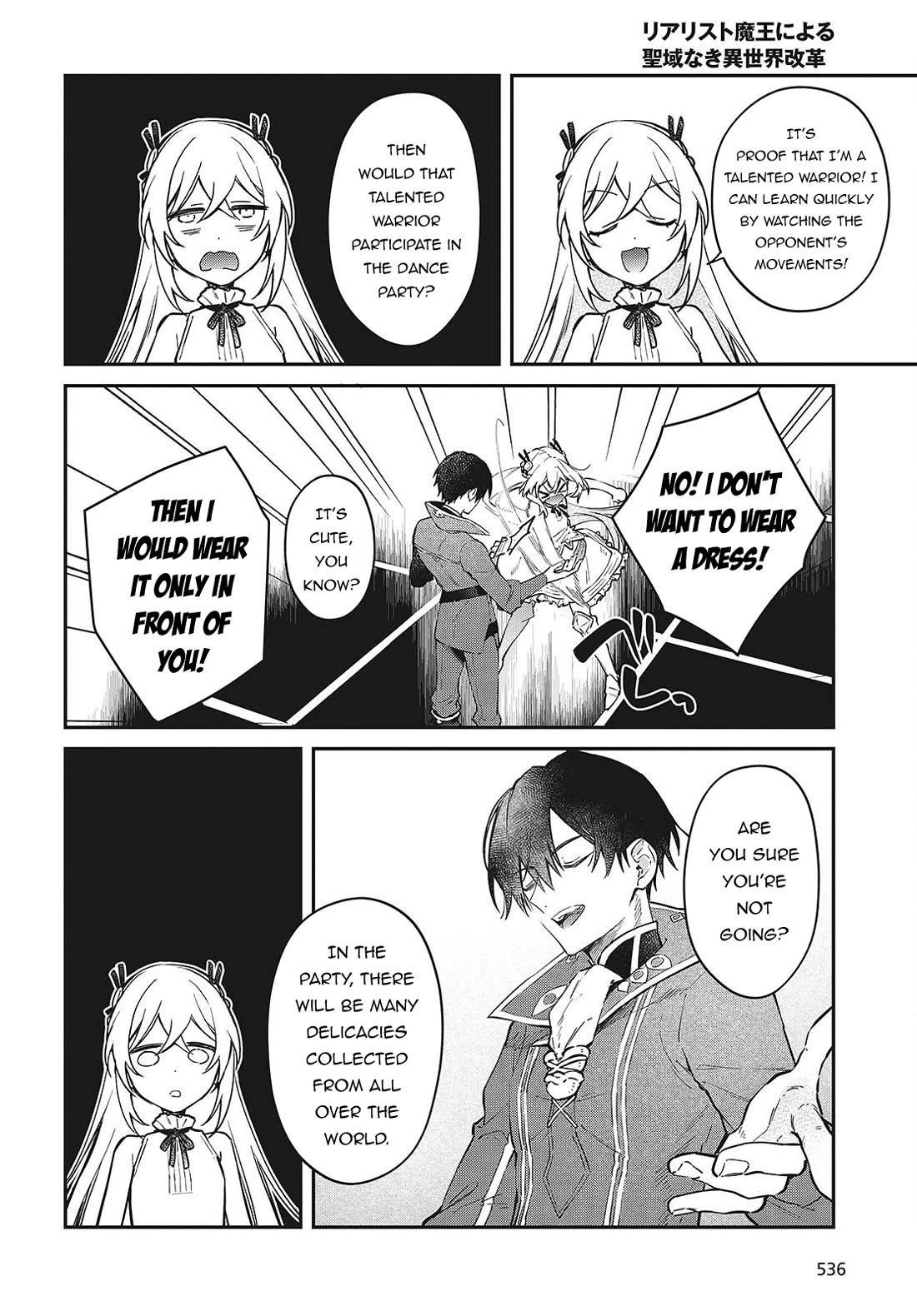 Realist Maou Niyoru Seiiki Naki Isekai Kaikaku - Chapter 56