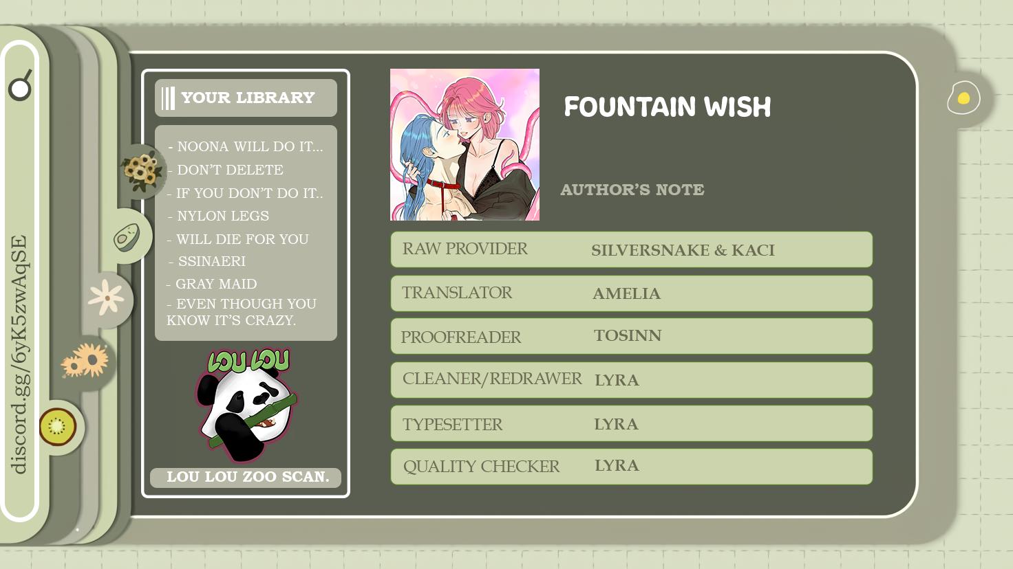 Fountain Wish - Chapter 26