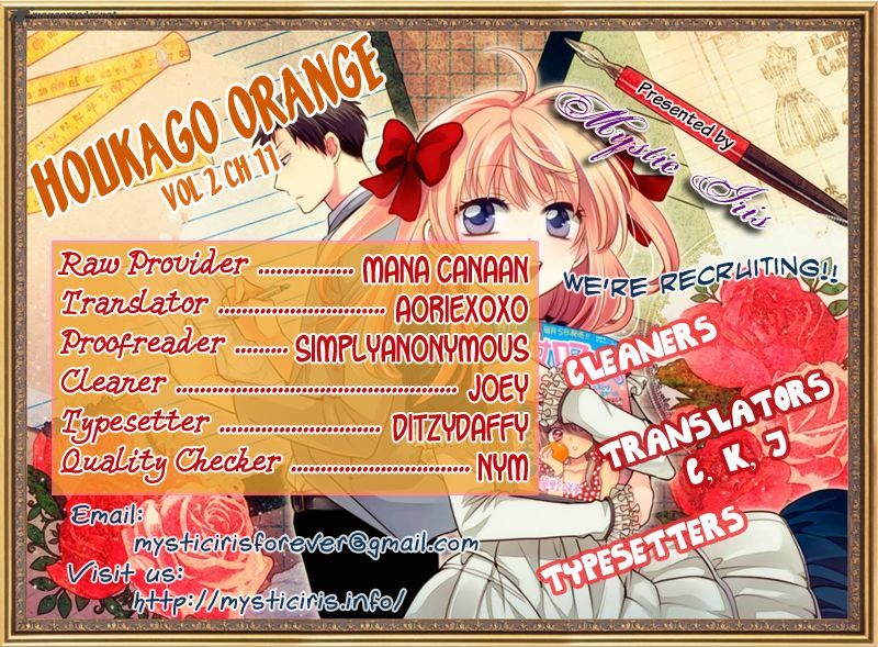 Houkago Orange - Vol.2 Chapter 11