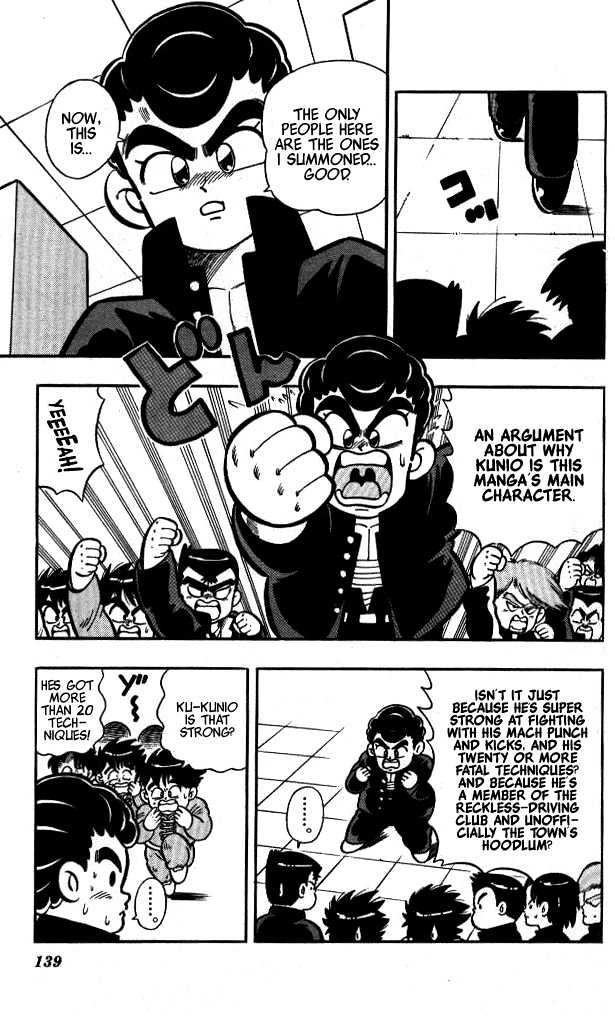 Kunio-Kun - Vol.1 Chapter 8 : Who Will Be The Main Character With Control Over Nekketsu?