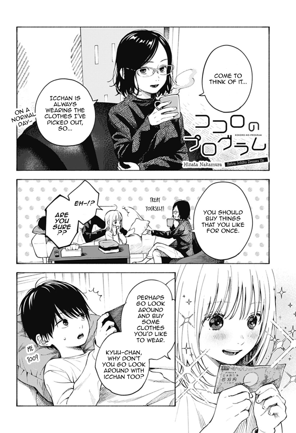 Kokoro No Program - Vol.1 Chapter 5.5: Extra 1 - Ichiko Dresses Up