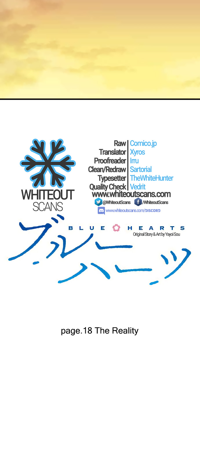 Blue Hearts - Chapter 18: The Reality