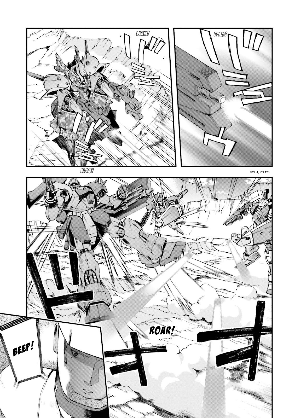 Kidou Senshi Gundam U.c. 0094 - Across The Sky - Vol.4 Chapter 15: Something That Soars, Something That Crawls.