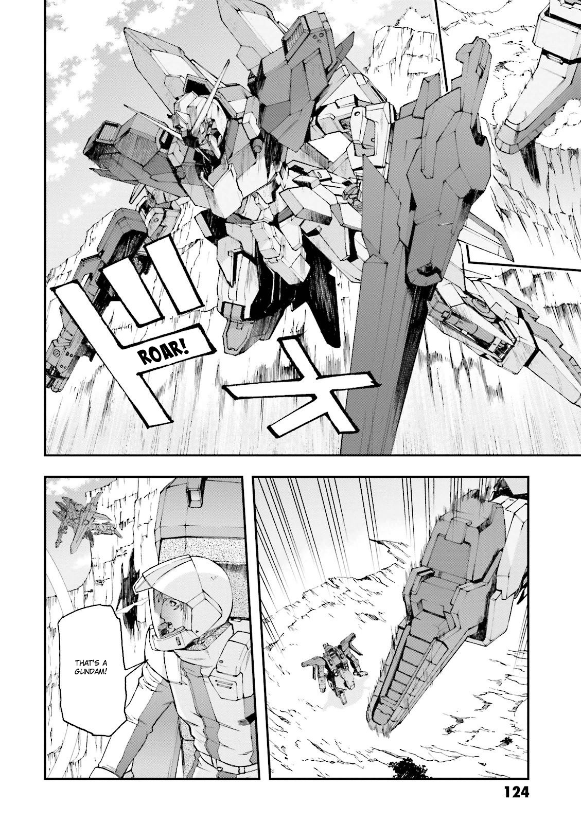 Kidou Senshi Gundam U.c. 0094 - Across The Sky - Vol.4 Chapter 15: Something That Soars, Something That Crawls.