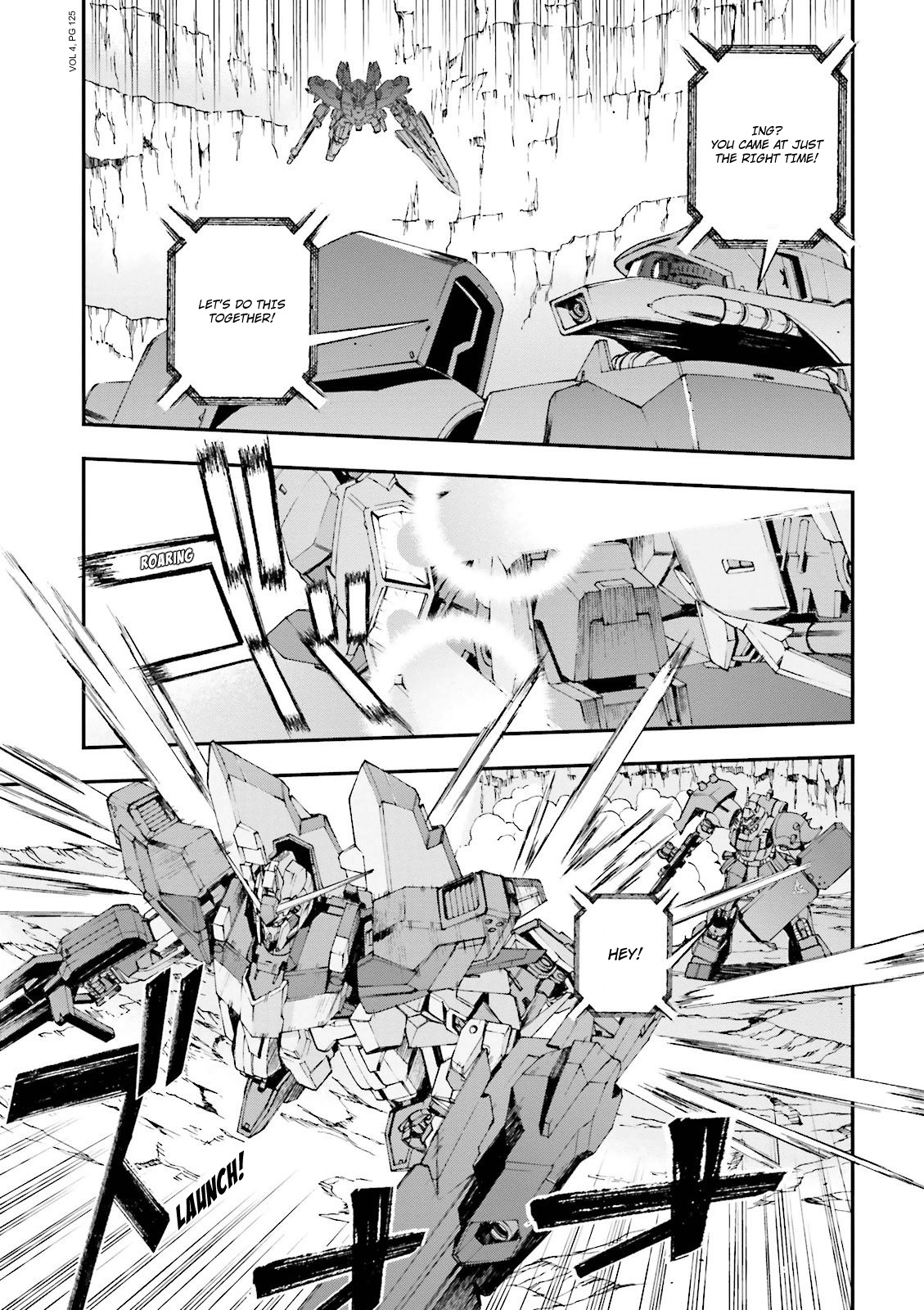 Kidou Senshi Gundam U.c. 0094 - Across The Sky - Vol.4 Chapter 15: Something That Soars, Something That Crawls.