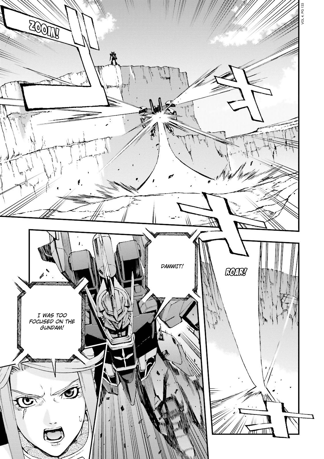 Kidou Senshi Gundam U.c. 0094 - Across The Sky - Vol.4 Chapter 15: Something That Soars, Something That Crawls.