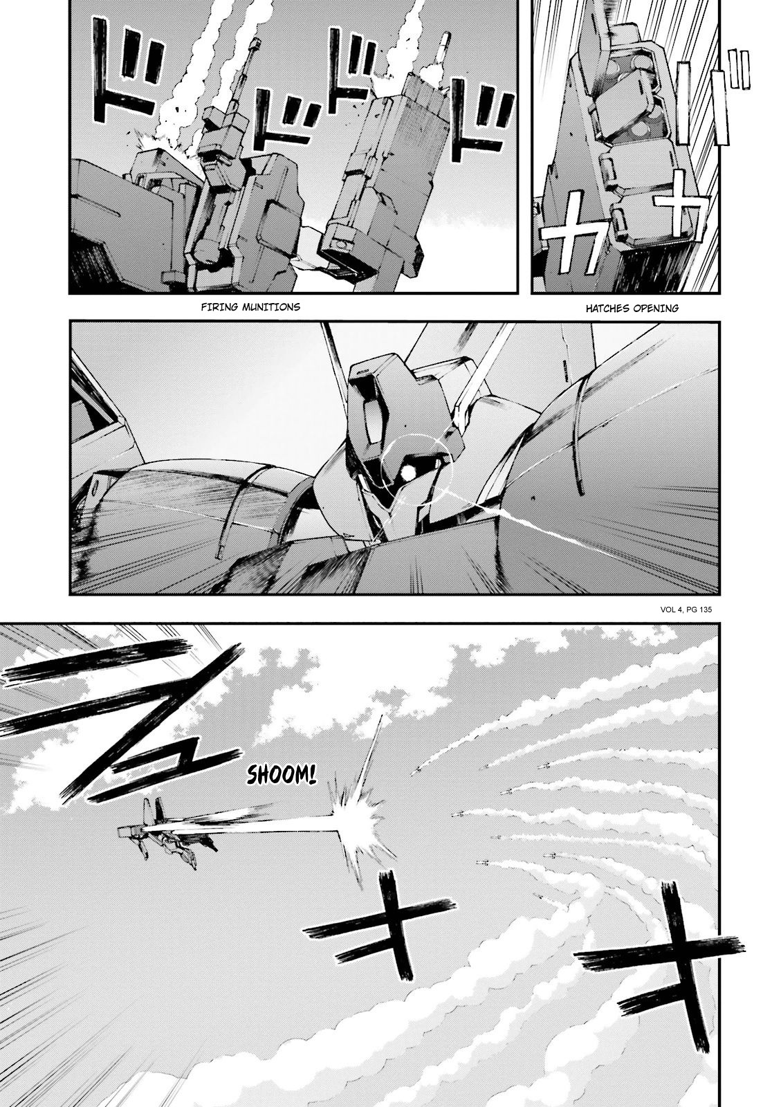 Kidou Senshi Gundam U.c. 0094 - Across The Sky - Vol.4 Chapter 15: Something That Soars, Something That Crawls.