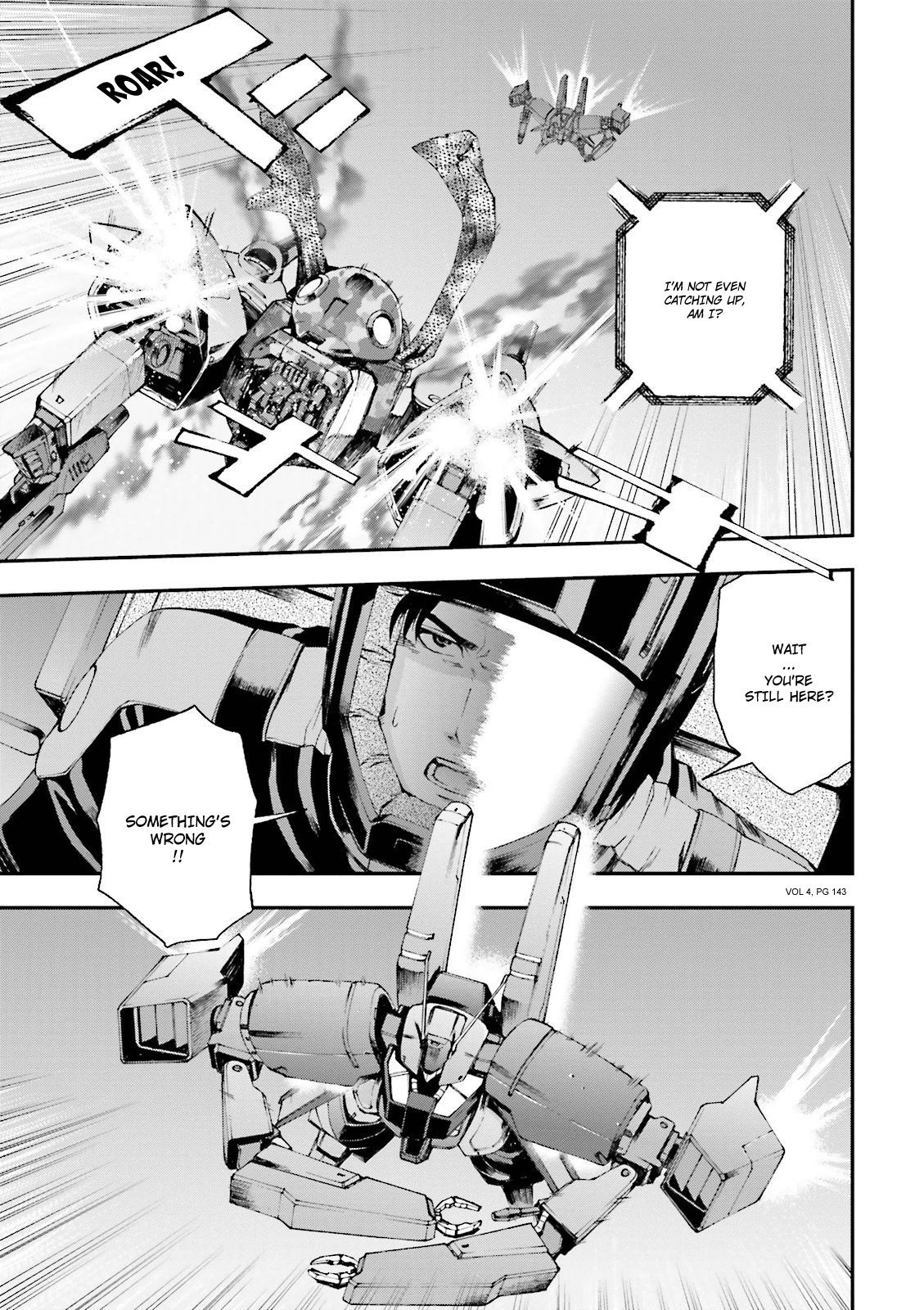 Kidou Senshi Gundam U.c. 0094 - Across The Sky - Vol.4 Chapter 15: Something That Soars, Something That Crawls.