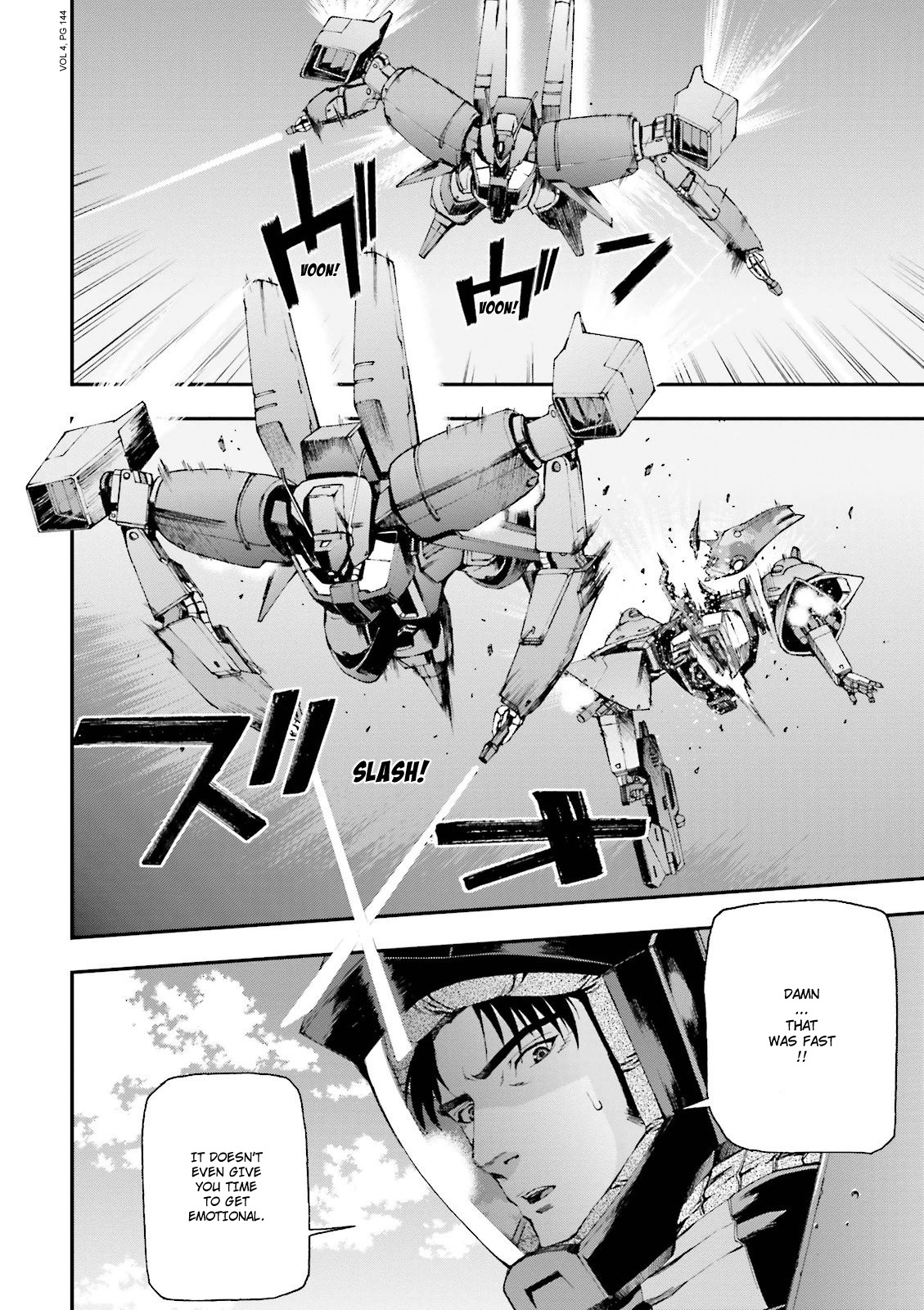 Kidou Senshi Gundam U.c. 0094 - Across The Sky - Vol.4 Chapter 15: Something That Soars, Something That Crawls.