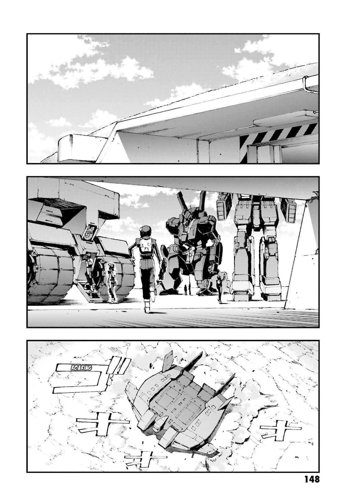 Kidou Senshi Gundam U.c. 0094 - Across The Sky - Vol.4 Chapter 15: Something That Soars, Something That Crawls.