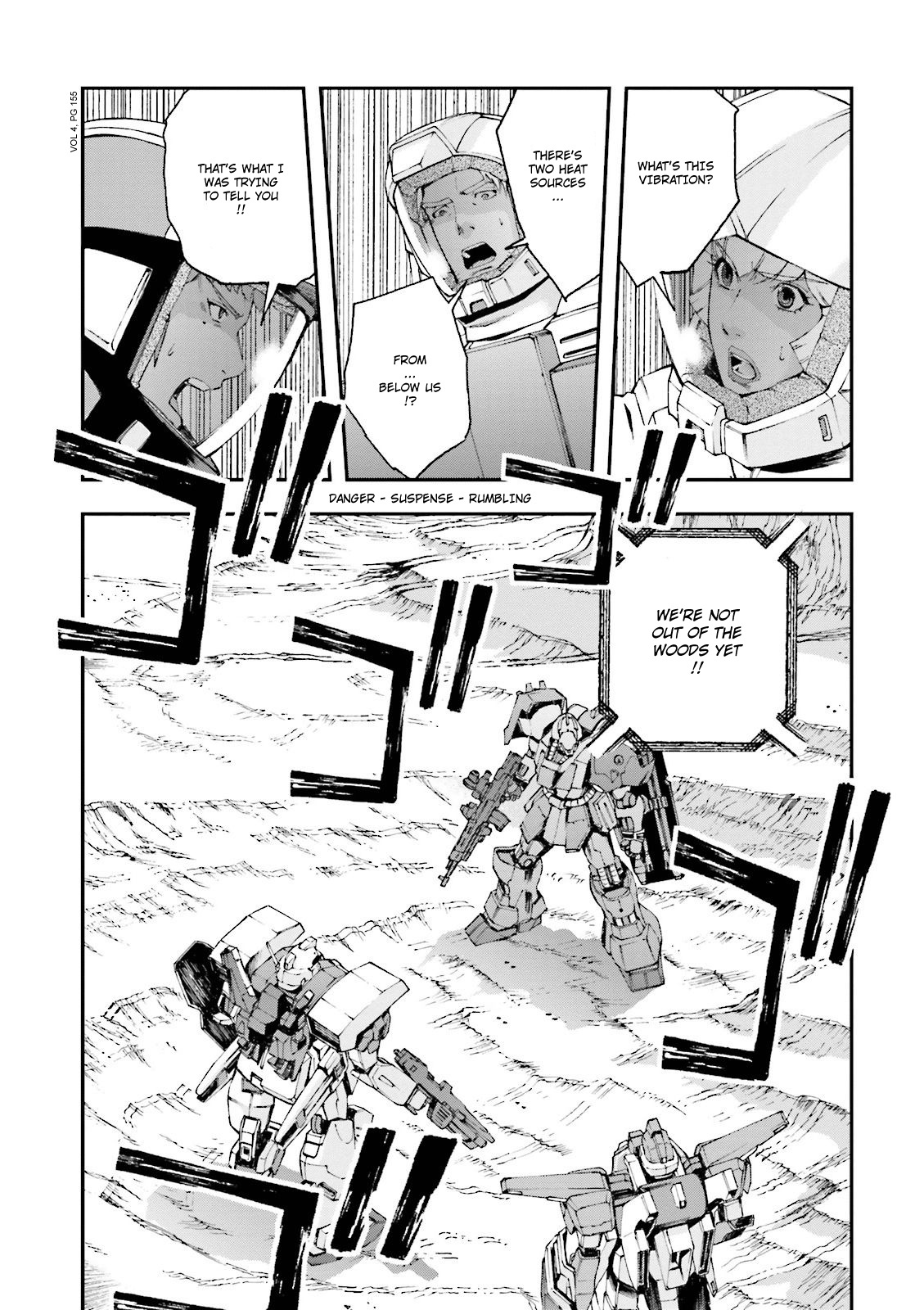 Kidou Senshi Gundam U.c. 0094 - Across The Sky - Vol.4 Chapter 15: Something That Soars, Something That Crawls.