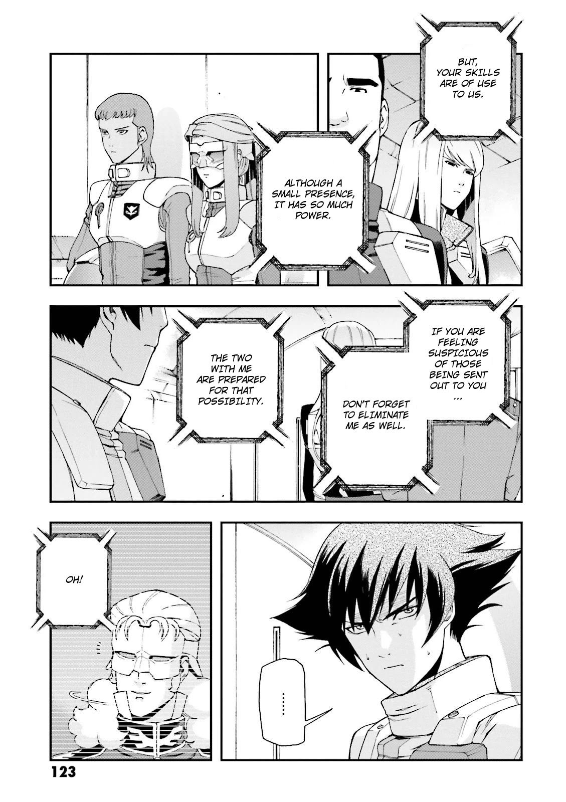 Kidou Senshi Gundam U.c. 0094 - Across The Sky - Chapter 11: The Colours Are Different