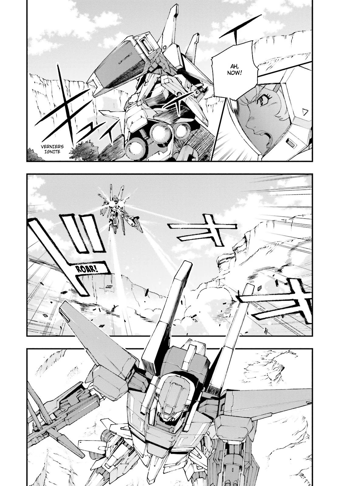 Kidou Senshi Gundam U.c. 0094 - Across The Sky - Chapter 11: The Colours Are Different