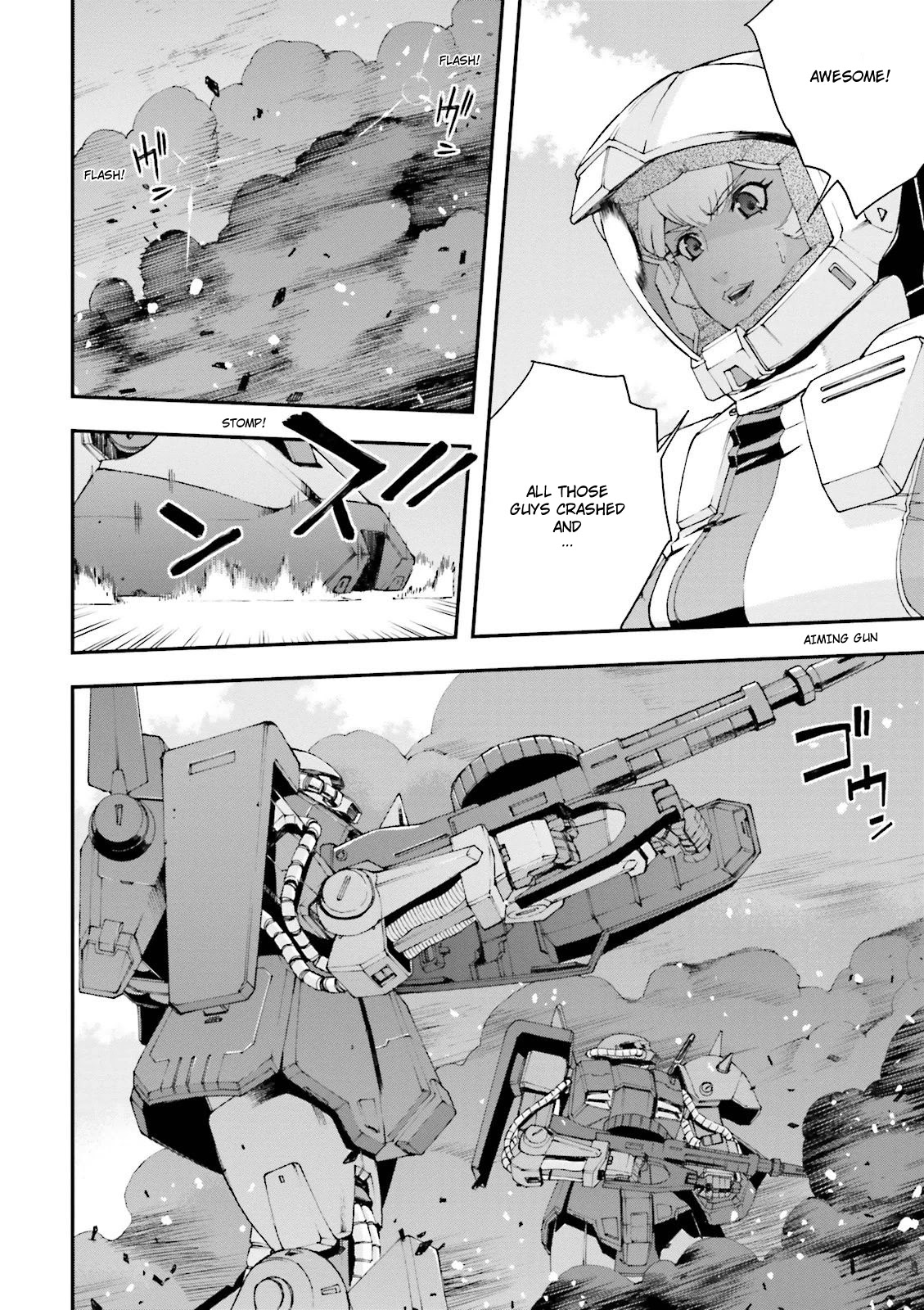 Kidou Senshi Gundam U.c. 0094 - Across The Sky - Chapter 11: The Colours Are Different