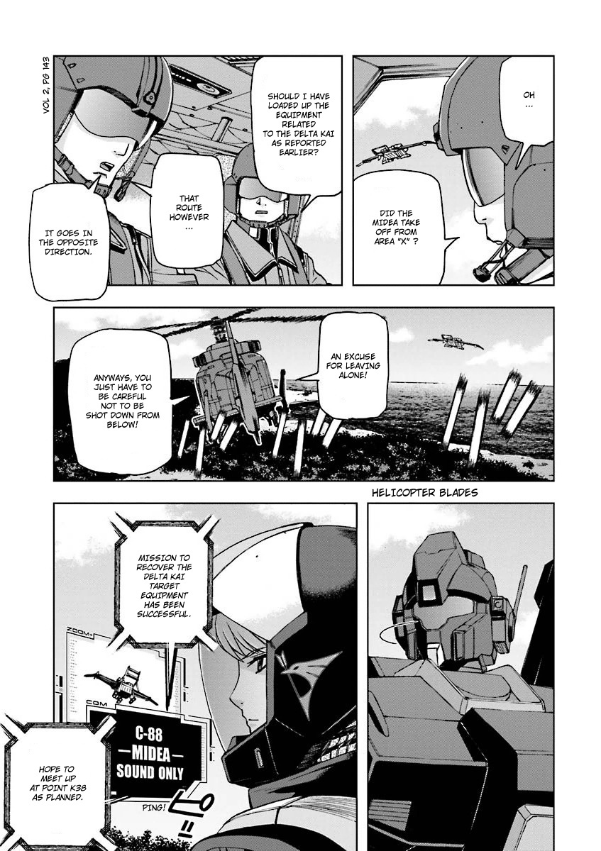 Kidou Senshi Gundam U.c. 0094 - Across The Sky - Vol.2 Chapter 6: Like A Beast (After)