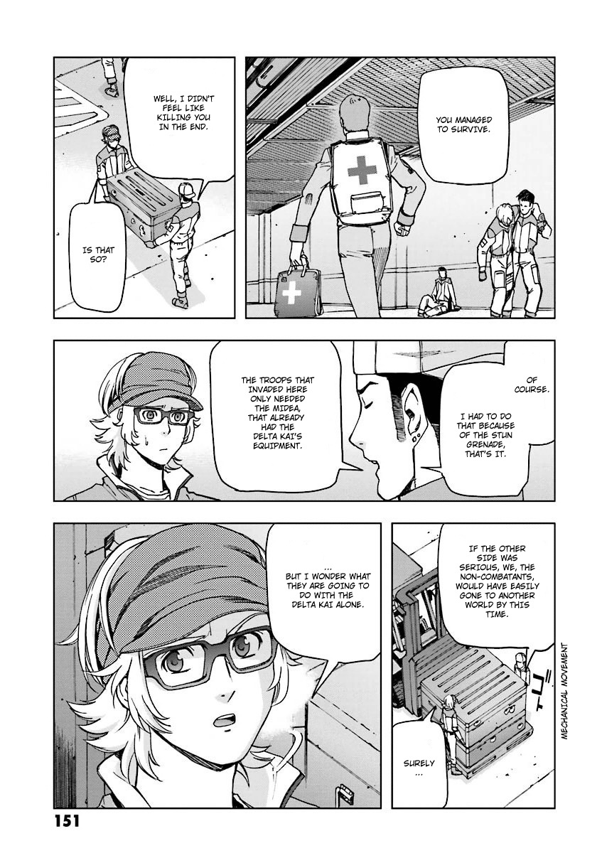 Kidou Senshi Gundam U.c. 0094 - Across The Sky - Vol.2 Chapter 6: Like A Beast (After)