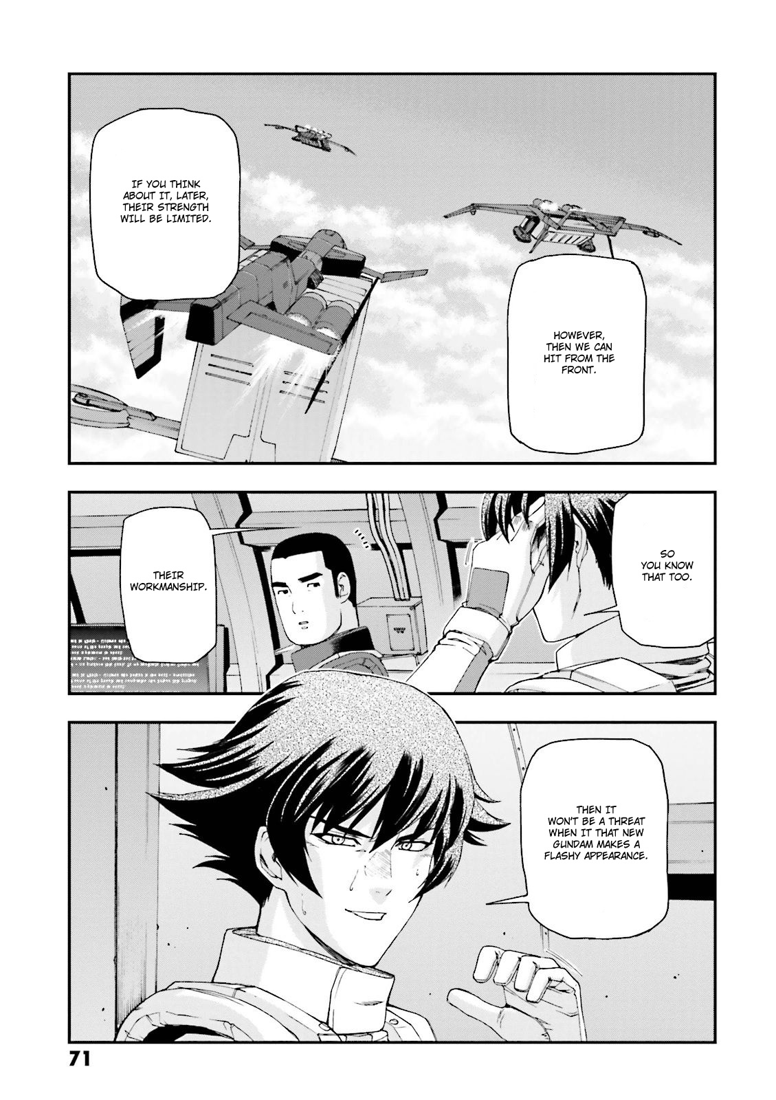 Kidou Senshi Gundam U.c. 0094 - Across The Sky - Vol.3 Chapter 10: Bath And Luger