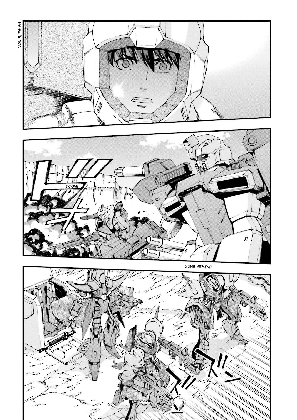 Kidou Senshi Gundam U.c. 0094 - Across The Sky - Vol.3 Chapter 10: Bath And Luger