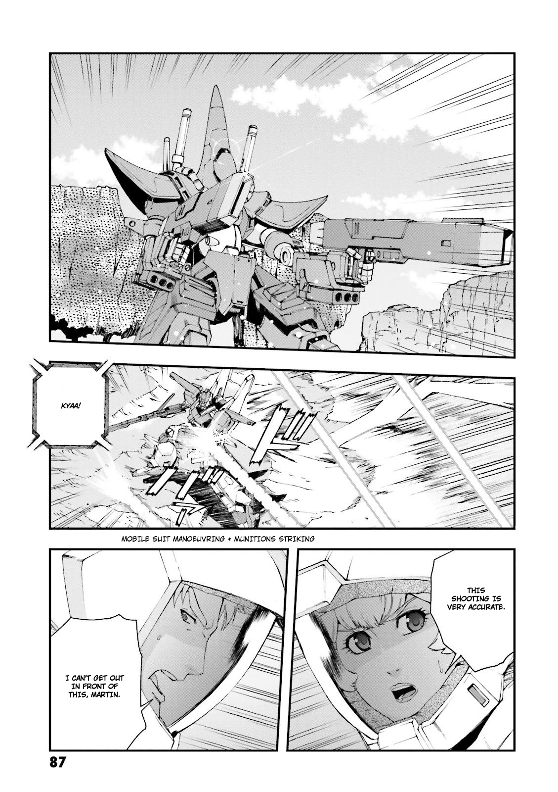 Kidou Senshi Gundam U.c. 0094 - Across The Sky - Vol.3 Chapter 10: Bath And Luger