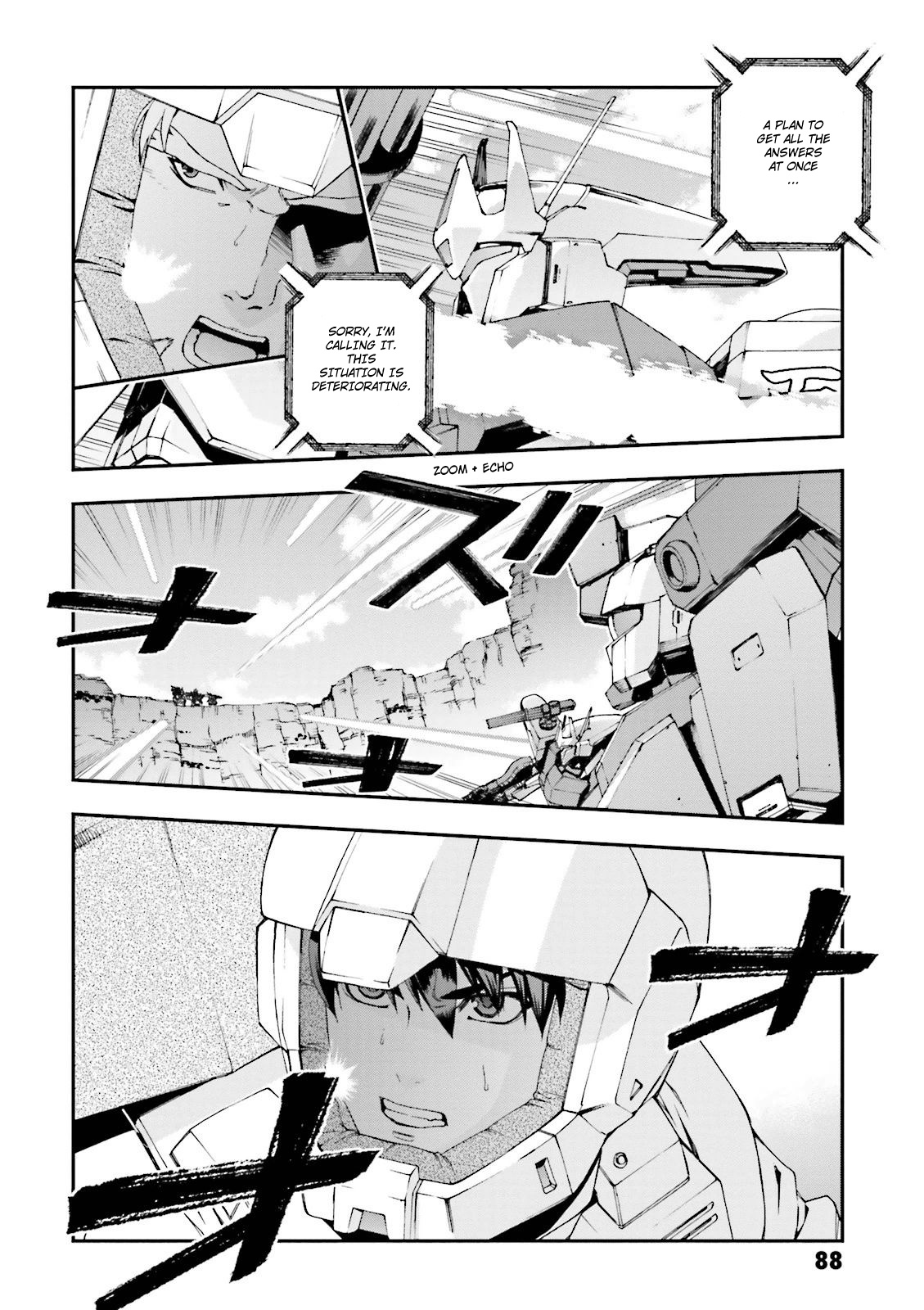 Kidou Senshi Gundam U.c. 0094 - Across The Sky - Vol.3 Chapter 10: Bath And Luger