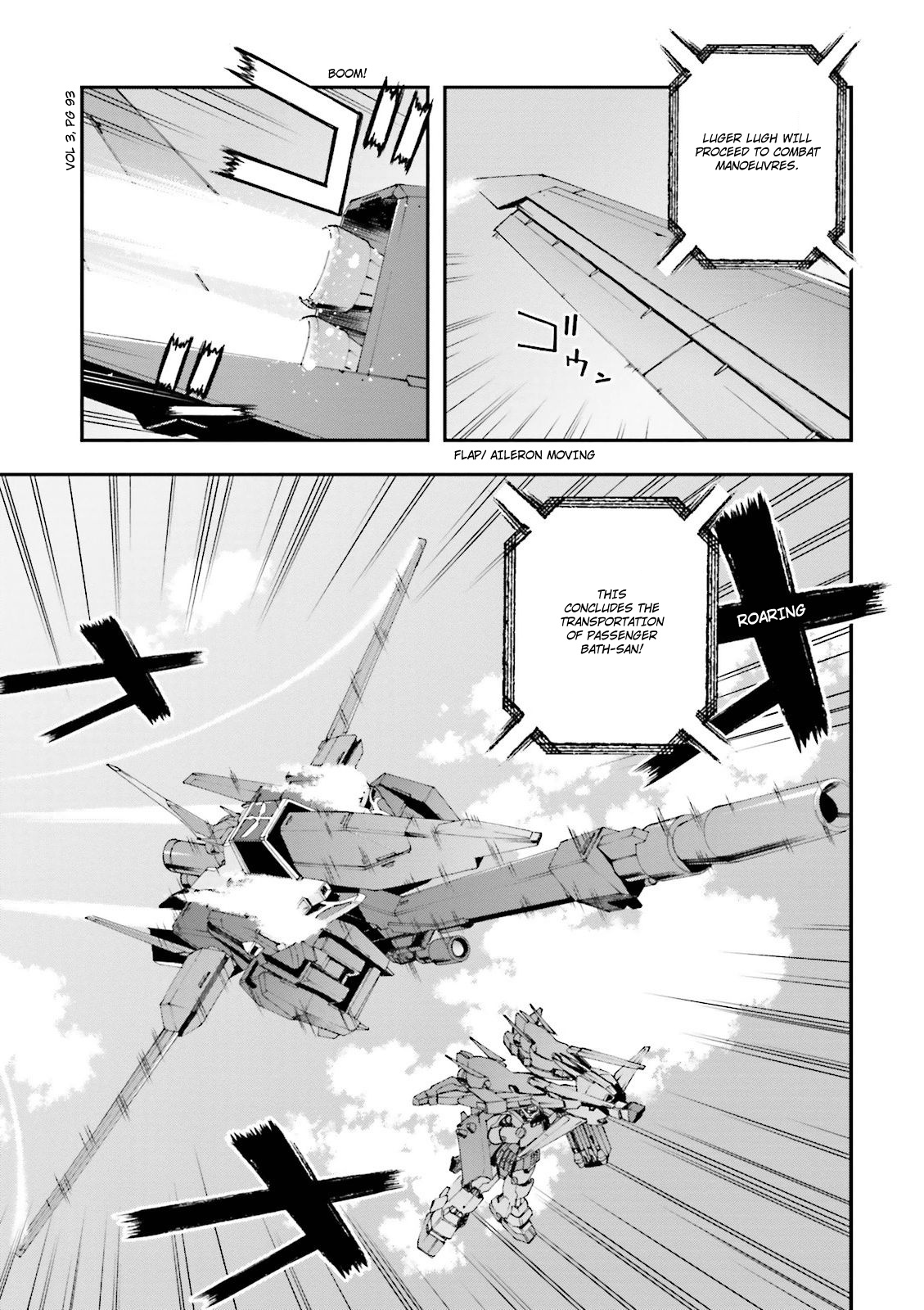 Kidou Senshi Gundam U.c. 0094 - Across The Sky - Vol.3 Chapter 10: Bath And Luger