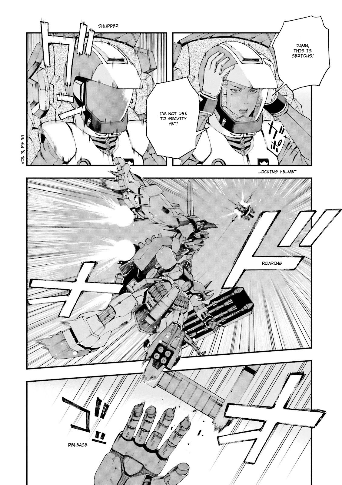 Kidou Senshi Gundam U.c. 0094 - Across The Sky - Vol.3 Chapter 10: Bath And Luger