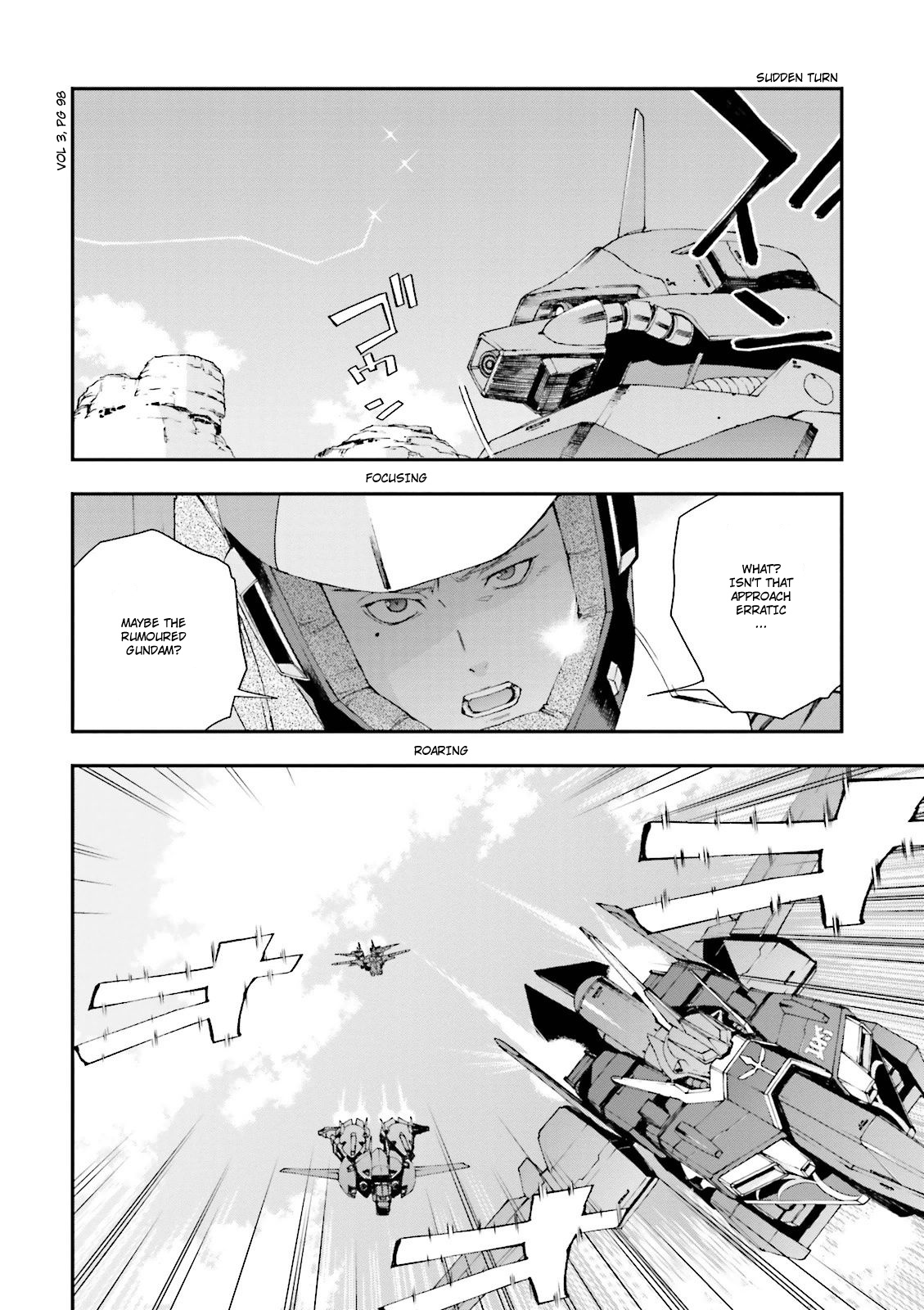 Kidou Senshi Gundam U.c. 0094 - Across The Sky - Vol.3 Chapter 10: Bath And Luger