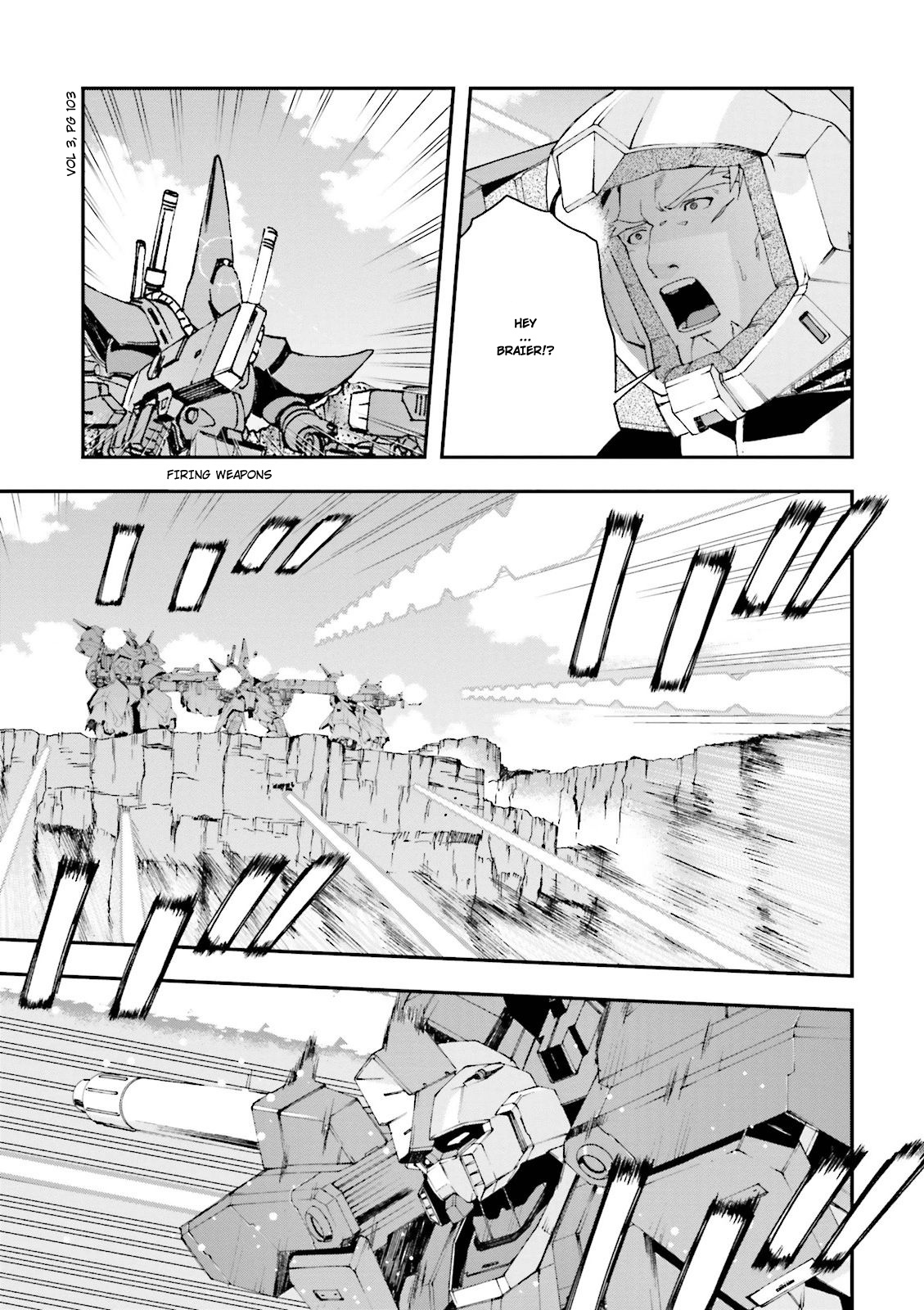 Kidou Senshi Gundam U.c. 0094 - Across The Sky - Vol.3 Chapter 10: Bath And Luger