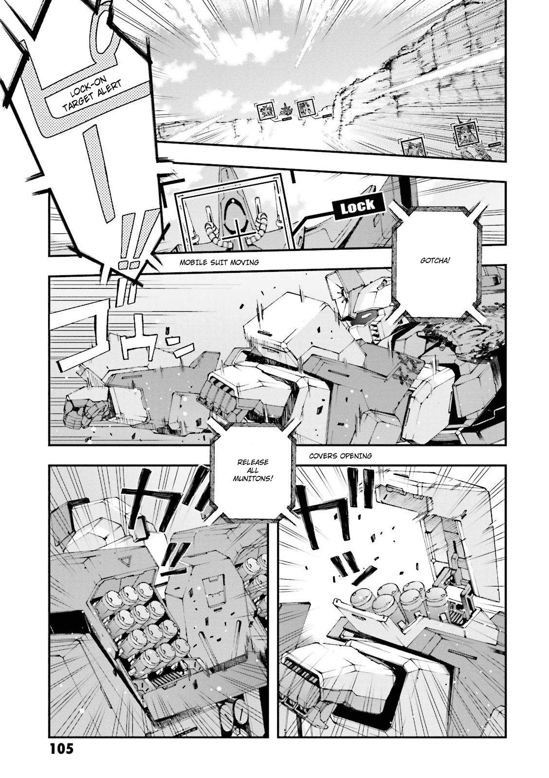 Kidou Senshi Gundam U.c. 0094 - Across The Sky - Vol.3 Chapter 10: Bath And Luger