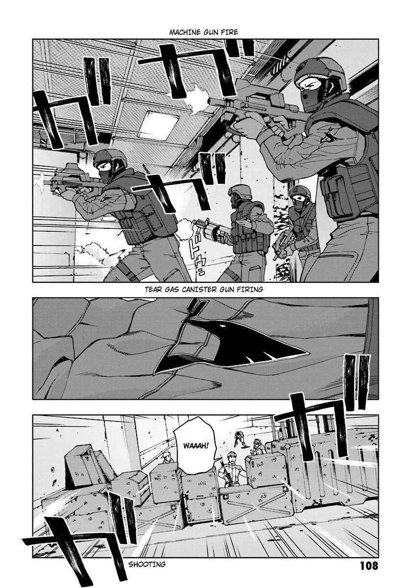 Kidou Senshi Gundam U.c. 0094 - Across The Sky - Vol.2 Chapter 5: Like A Beast (Before)