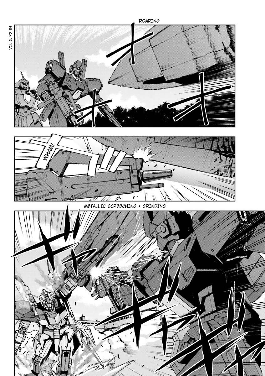 Kidou Senshi Gundam U.c. 0094 - Across The Sky - Vol.2 Chapter 5: Like A Beast (Before)