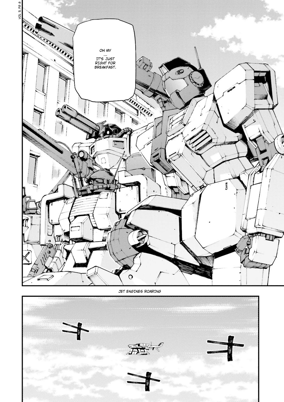 Kidou Senshi Gundam U.c. 0094 - Across The Sky - Chapter 8: The Sound Of Sleeves Rubbing