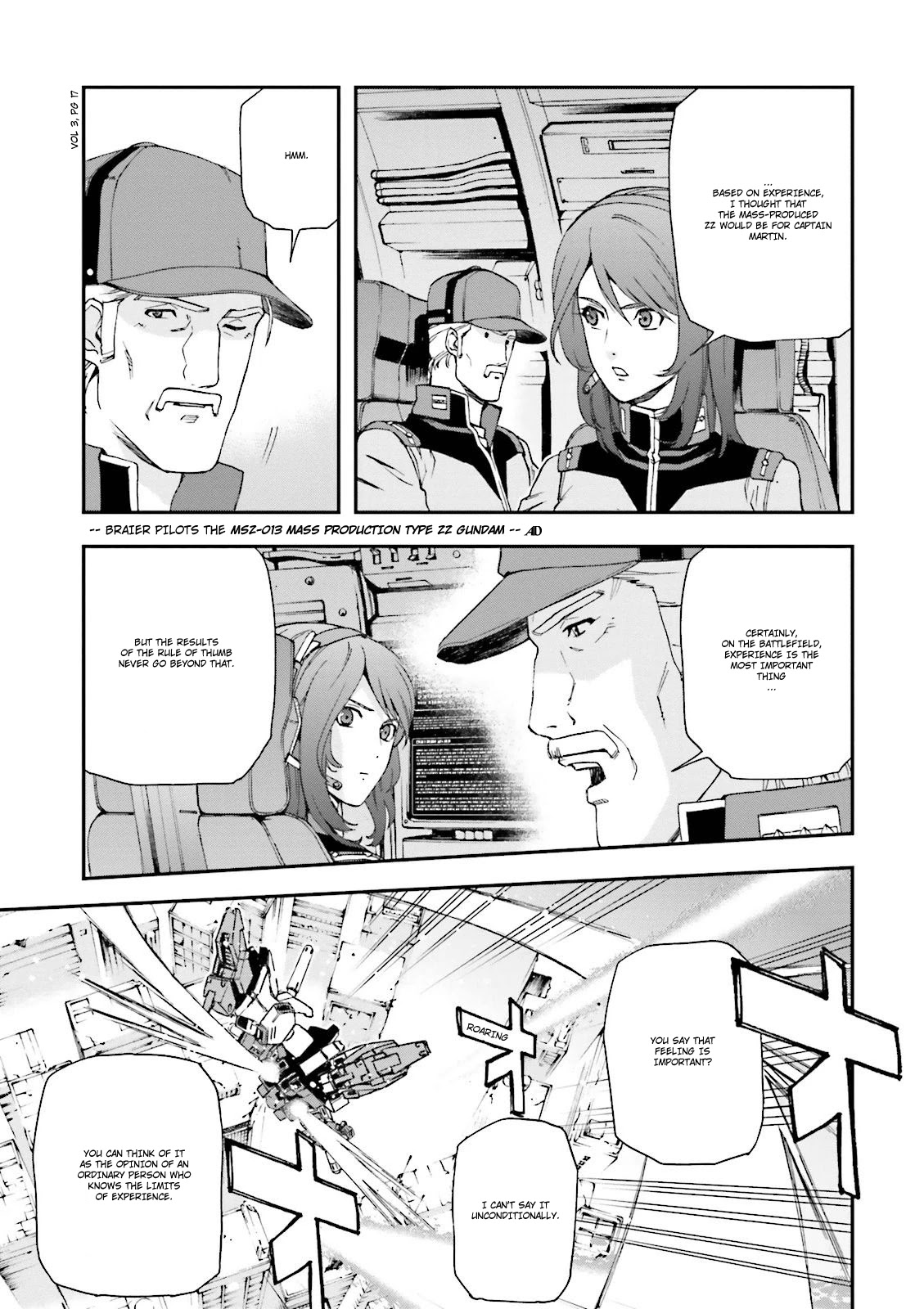 Kidou Senshi Gundam U.c. 0094 - Across The Sky - Chapter 8: The Sound Of Sleeves Rubbing