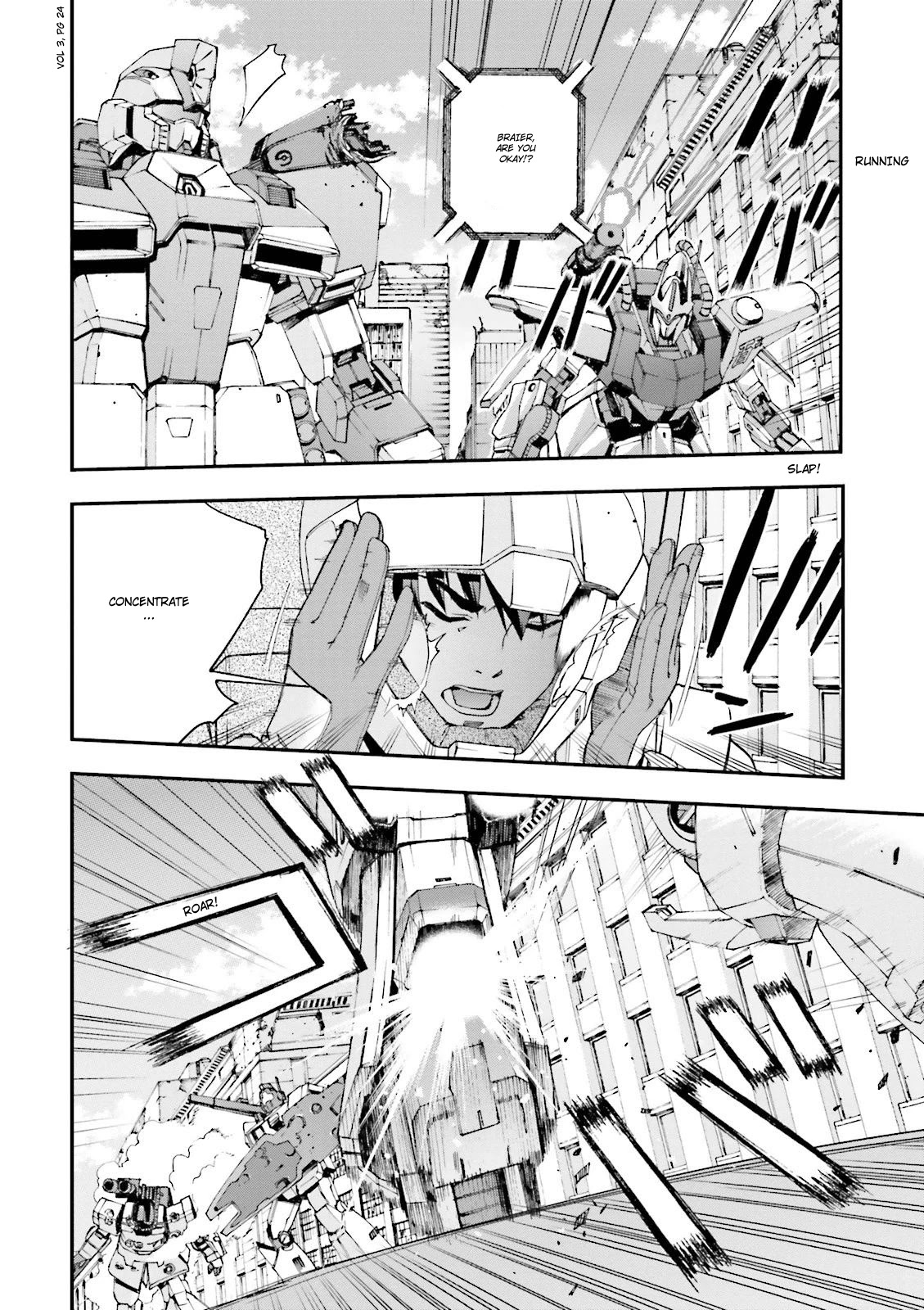 Kidou Senshi Gundam U.c. 0094 - Across The Sky - Chapter 8: The Sound Of Sleeves Rubbing