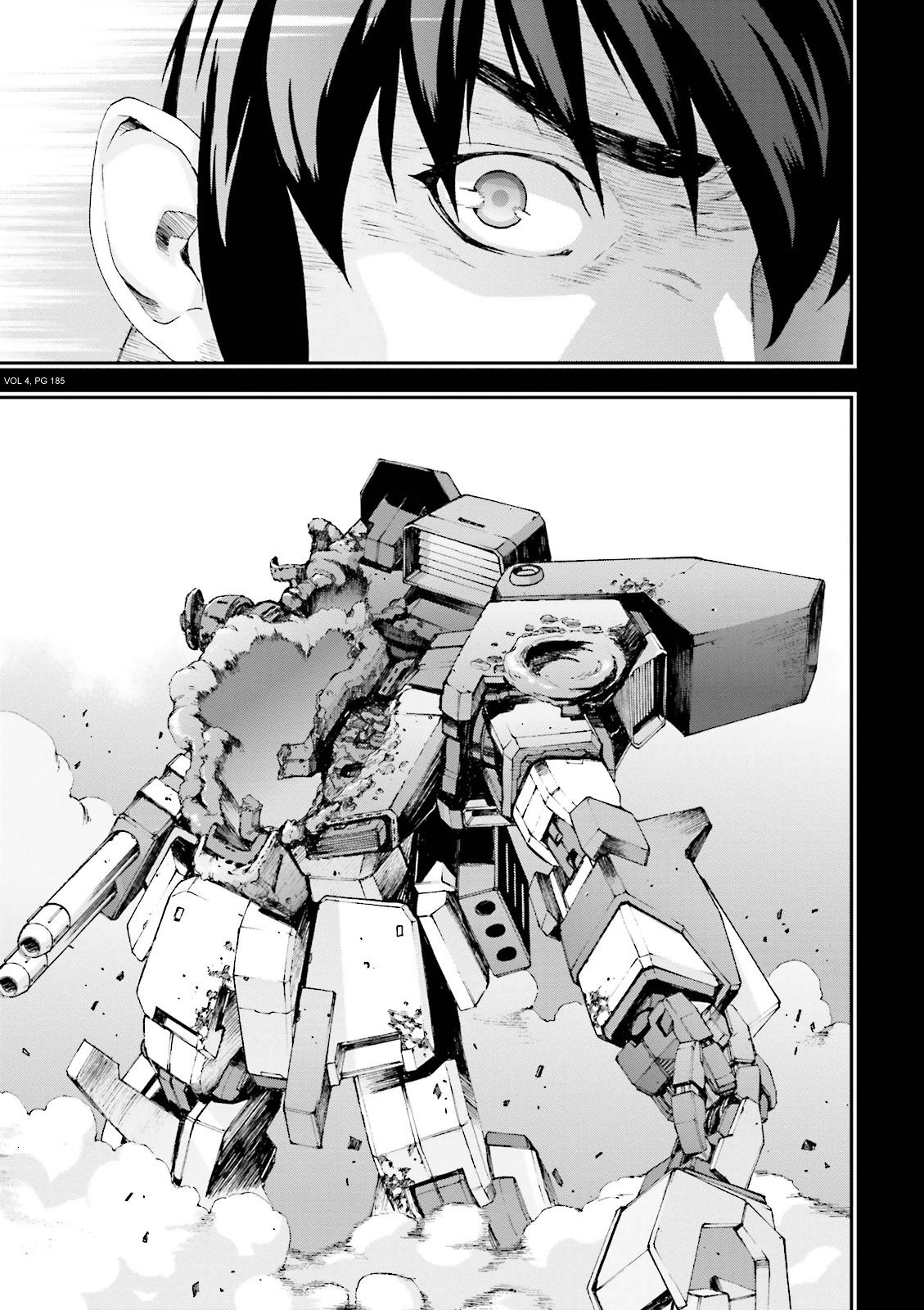 Kidou Senshi Gundam U.c. 0094 - Across The Sky - Vol.4 Chapter 16: Ryude Departs