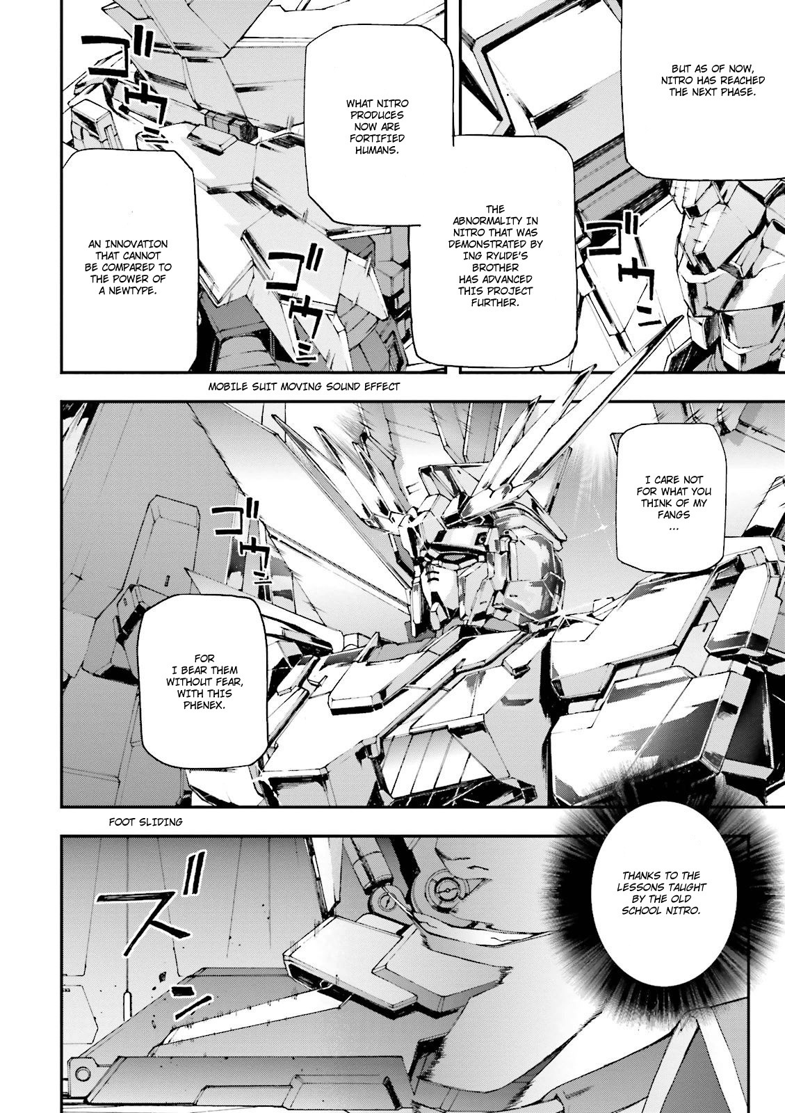 Kidou Senshi Gundam U.c. 0094 - Across The Sky - Vol.4 Chapter 16: Ryude Departs