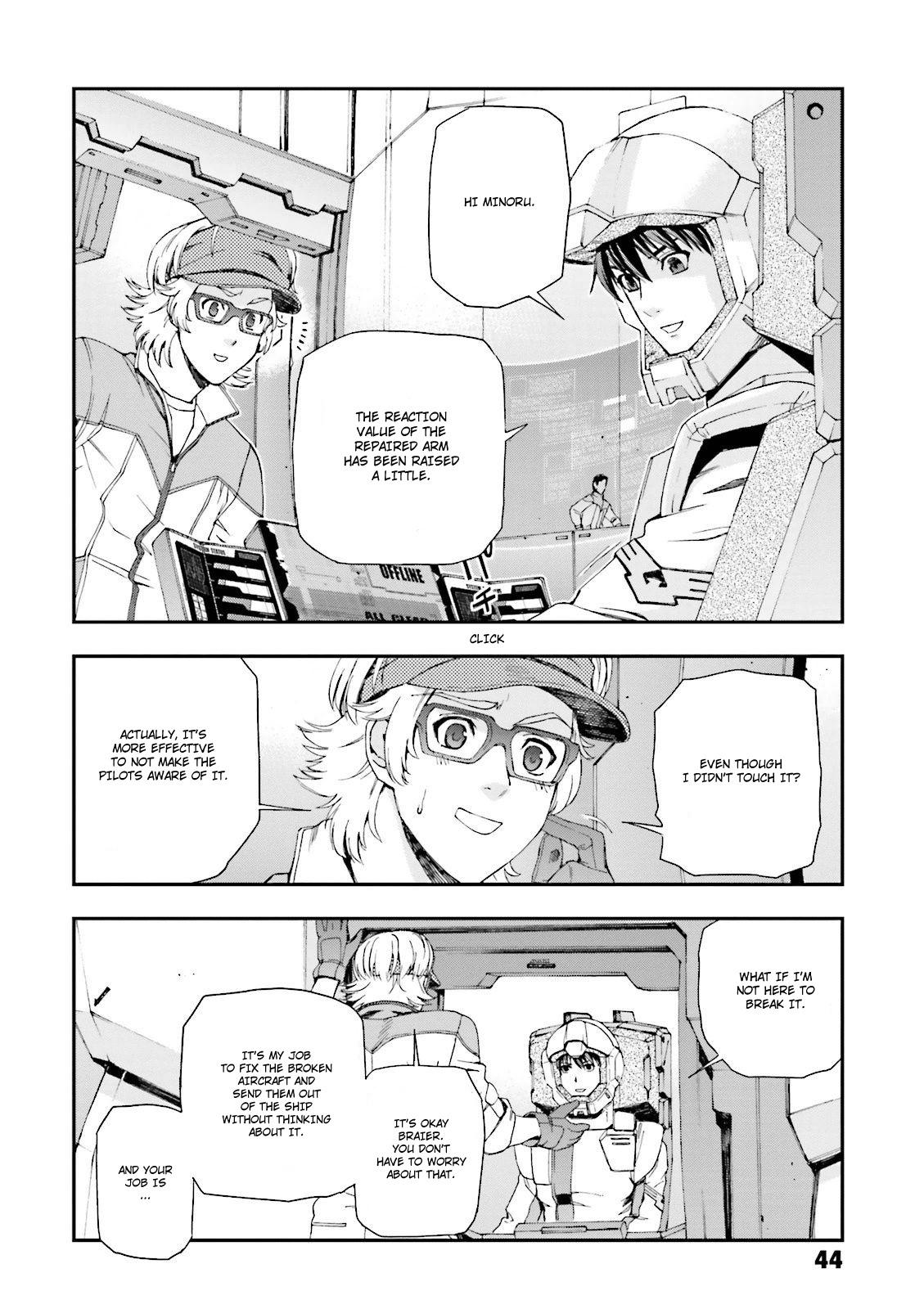 Kidou Senshi Gundam U.c. 0094 - Across The Sky - Vol.3 Chapter 9: Devil's Nest