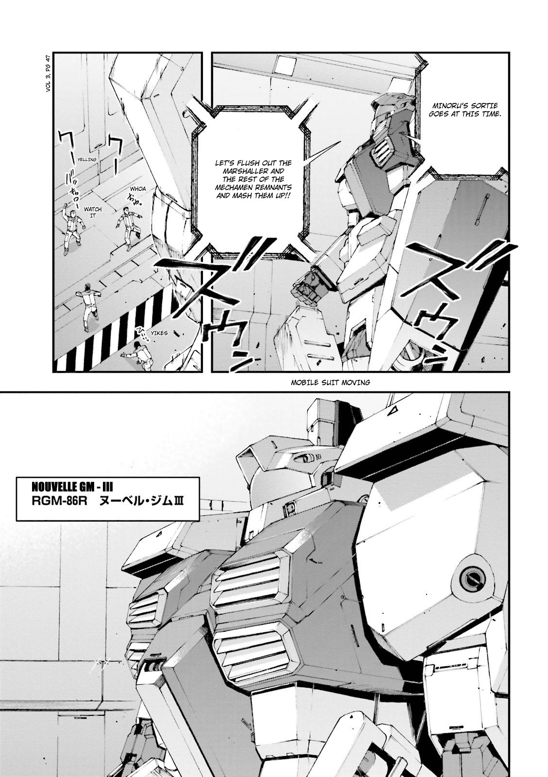 Kidou Senshi Gundam U.c. 0094 - Across The Sky - Vol.3 Chapter 9: Devil's Nest