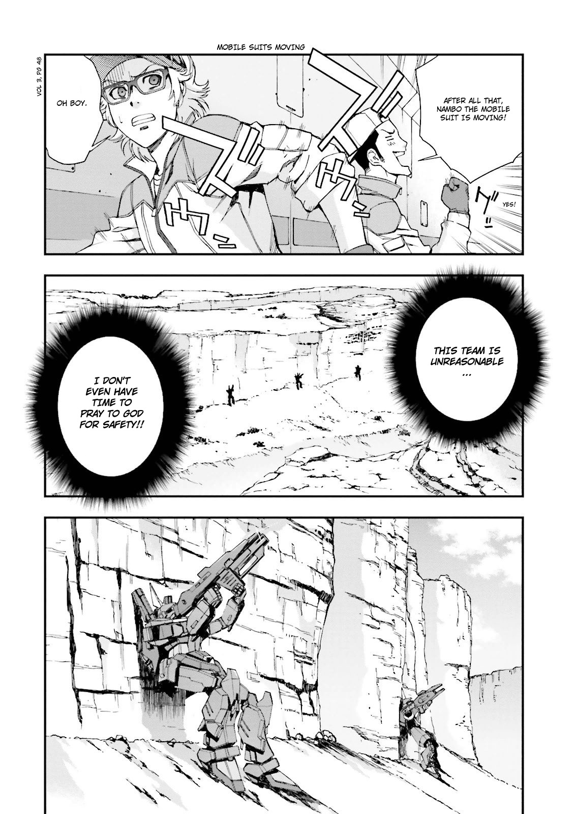 Kidou Senshi Gundam U.c. 0094 - Across The Sky - Vol.3 Chapter 9: Devil's Nest