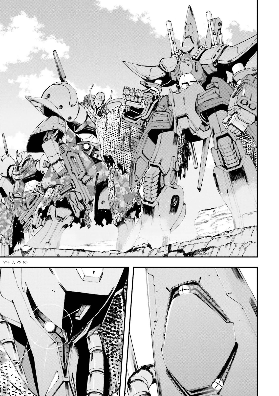 Kidou Senshi Gundam U.c. 0094 - Across The Sky - Vol.3 Chapter 9: Devil's Nest