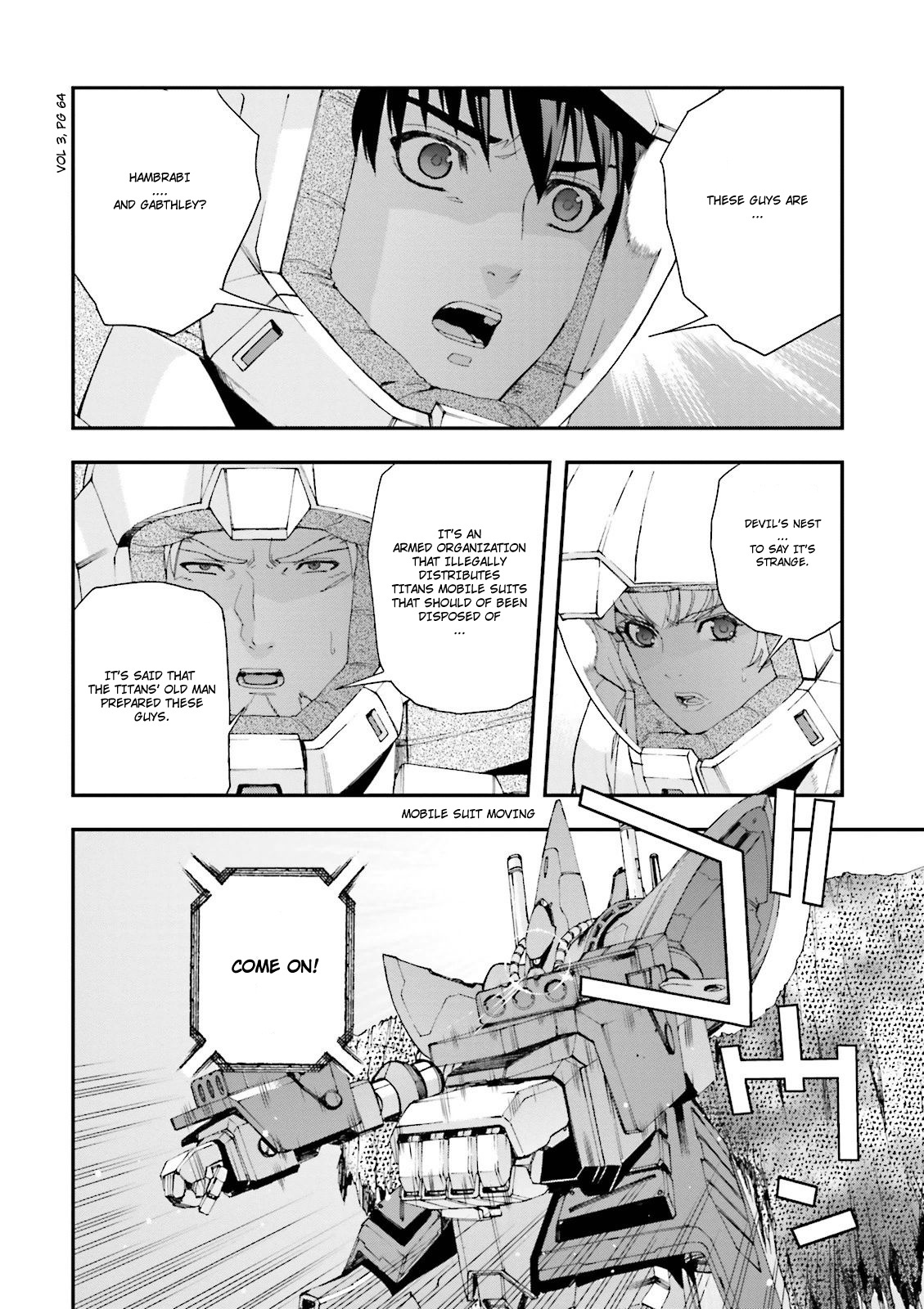 Kidou Senshi Gundam U.c. 0094 - Across The Sky - Vol.3 Chapter 9: Devil's Nest