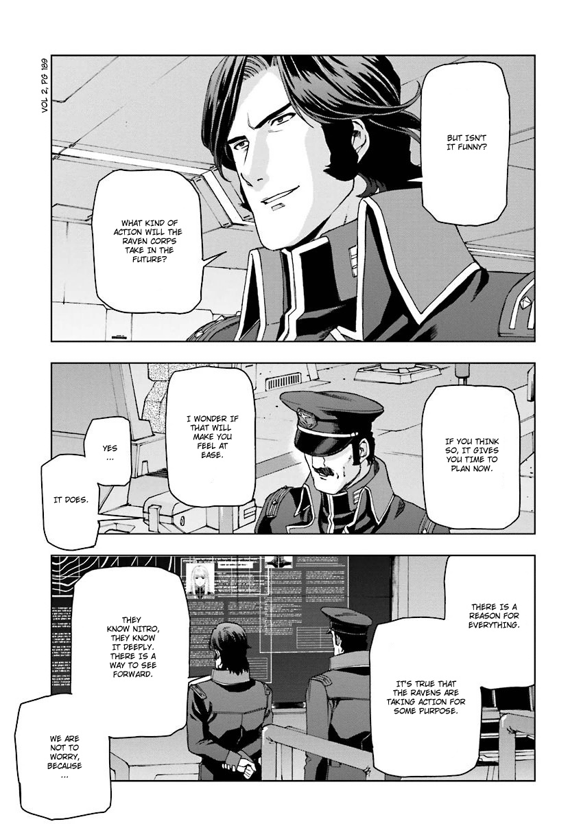 Kidou Senshi Gundam U.c. 0094 - Across The Sky - Vol.2 Chapter 8.1: The Sound Of Rubbing Sleeves