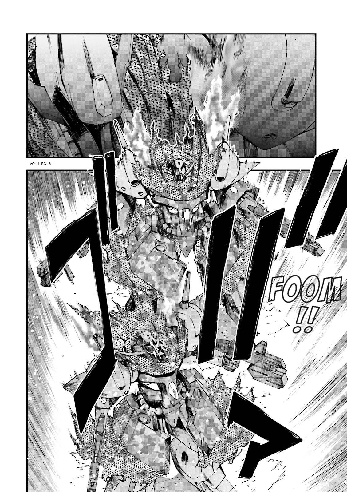 Kidou Senshi Gundam U.c. 0094 - Across The Sky - Vol.4 Chapter 13: Blue Flames Intertwine