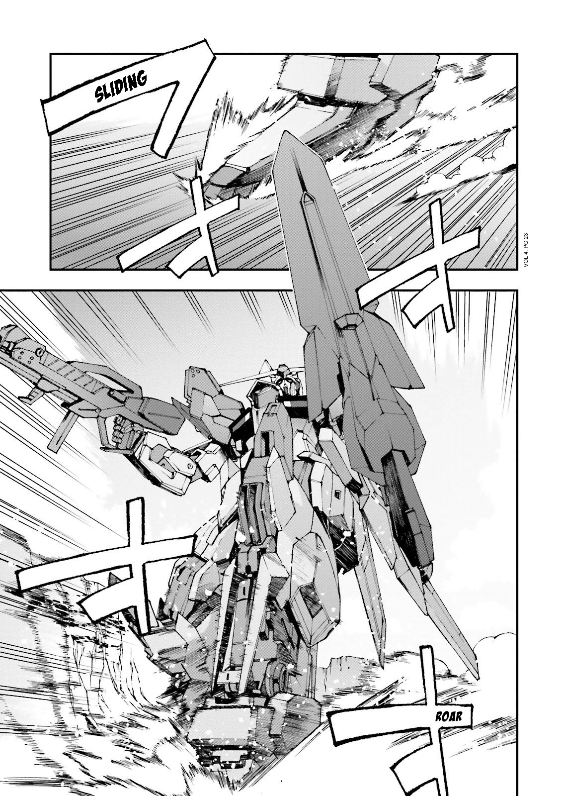 Kidou Senshi Gundam U.c. 0094 - Across The Sky - Vol.4 Chapter 13: Blue Flames Intertwine