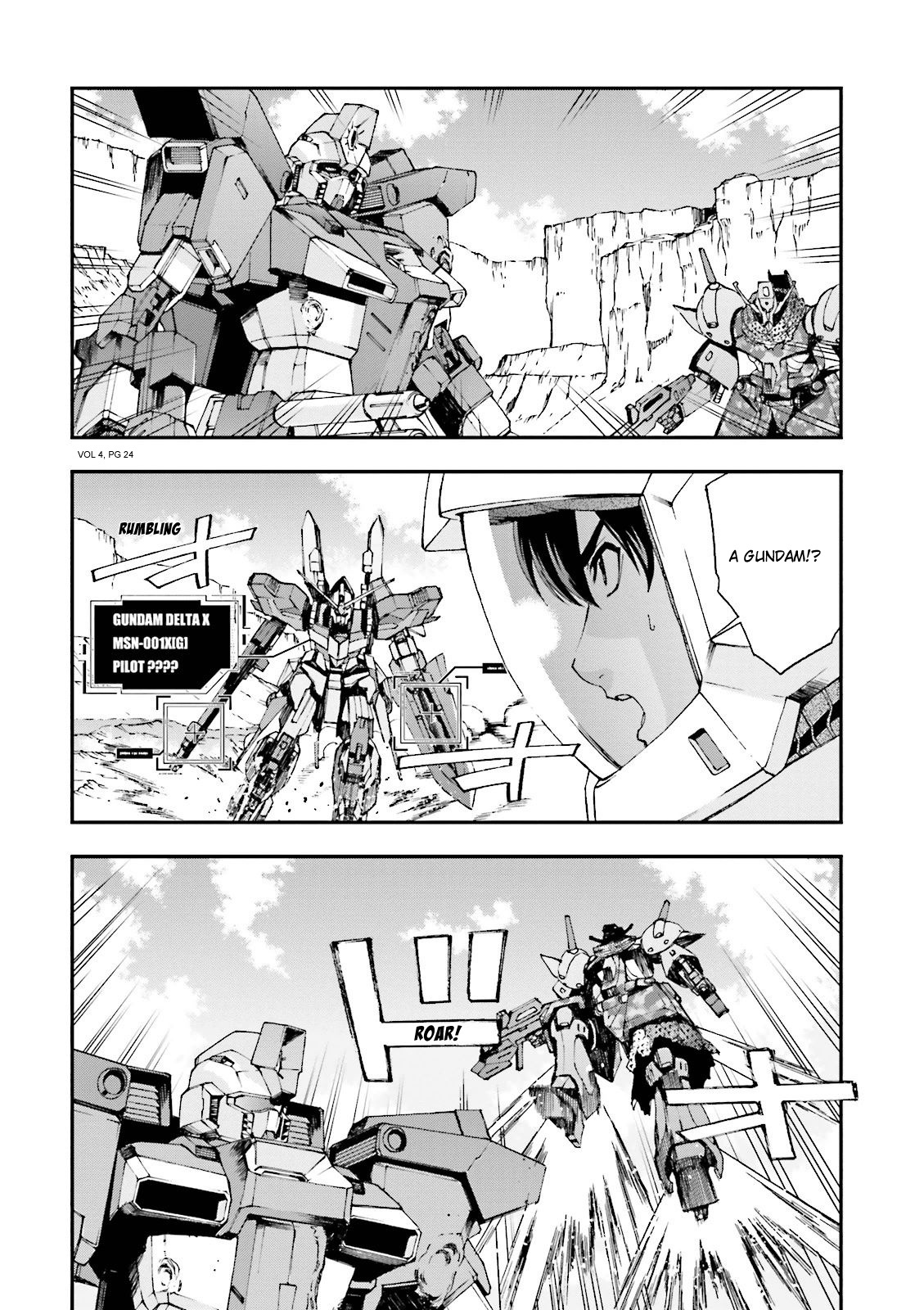 Kidou Senshi Gundam U.c. 0094 - Across The Sky - Vol.4 Chapter 13: Blue Flames Intertwine