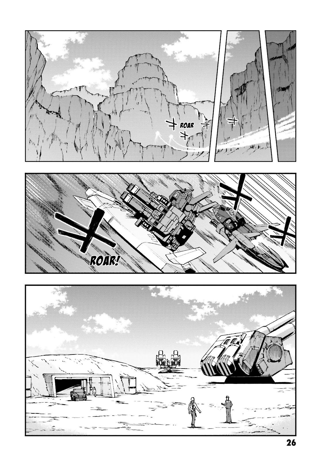 Kidou Senshi Gundam U.c. 0094 - Across The Sky - Vol.4 Chapter 13: Blue Flames Intertwine