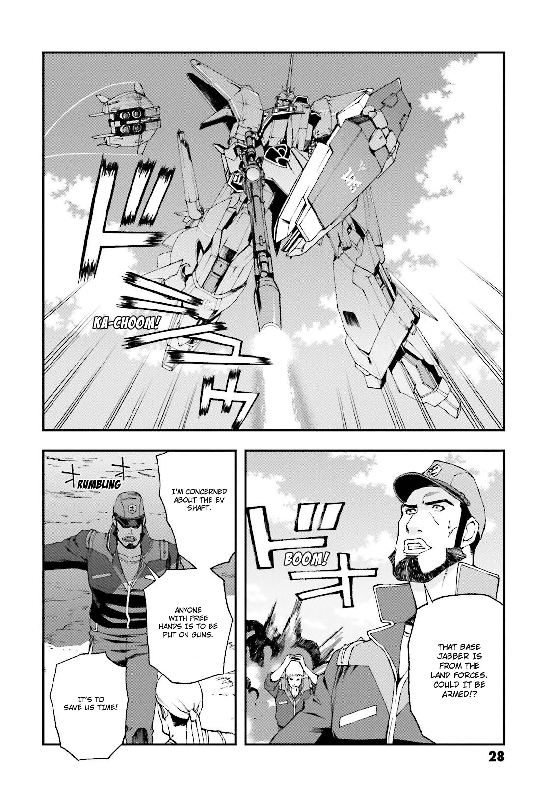 Kidou Senshi Gundam U.c. 0094 - Across The Sky - Vol.4 Chapter 13: Blue Flames Intertwine