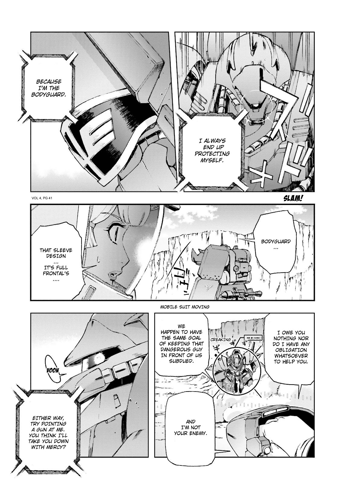 Kidou Senshi Gundam U.c. 0094 - Across The Sky - Vol.4 Chapter 13: Blue Flames Intertwine