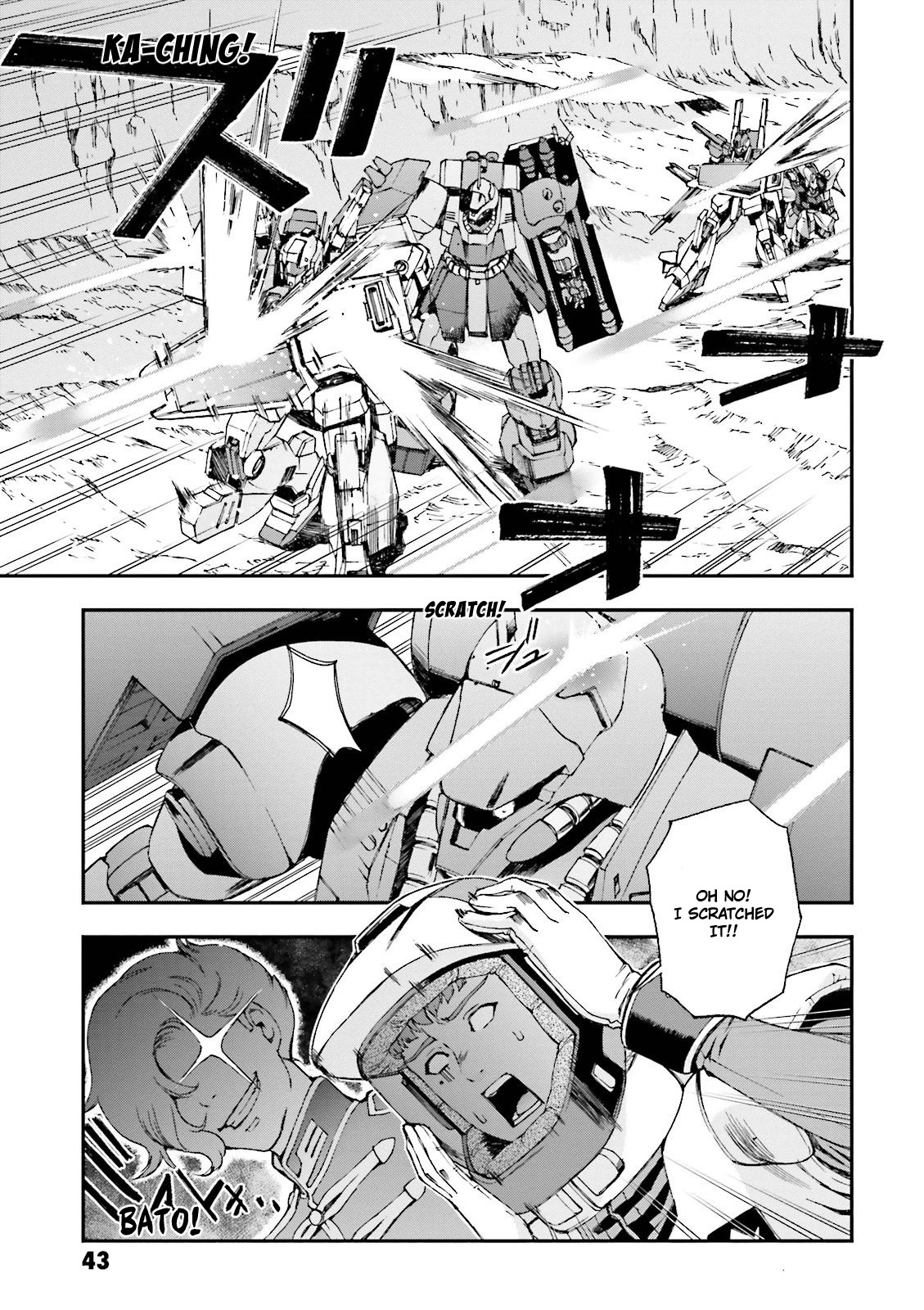 Kidou Senshi Gundam U.c. 0094 - Across The Sky - Vol.4 Chapter 13: Blue Flames Intertwine