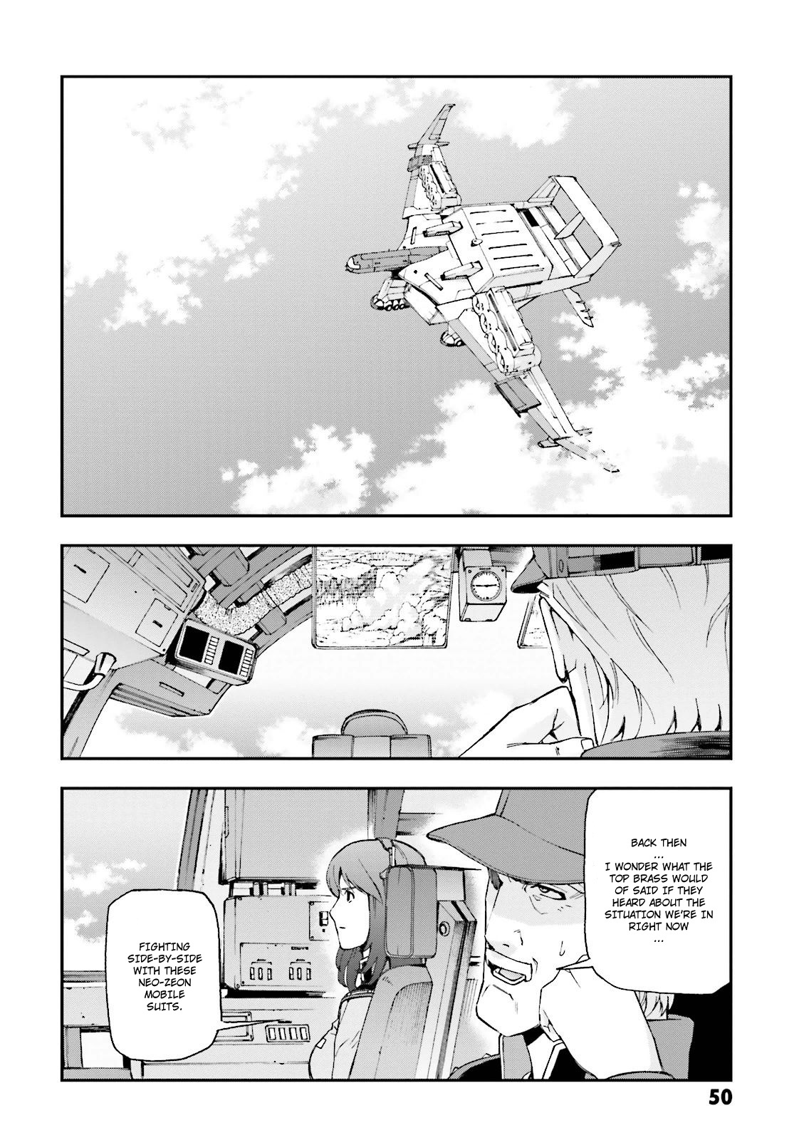 Kidou Senshi Gundam U.c. 0094 - Across The Sky - Vol.4 Chapter 14: Delta Kai Stance